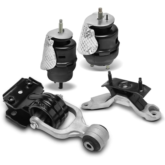 A-Premium 4PCS Engine Motor Mount and Transmission Mount Set [Automatic Transmission] Compatible with Chevrolet Impala 2012-2013, Impala Limited 2014-2016, V6 3.6L, Replace # 22857330 22946377