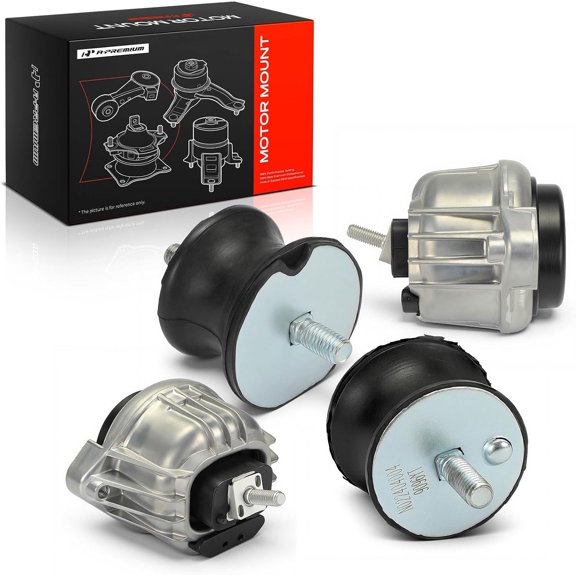 A-Premium 4PCS Engine Motor Mount and Transmission Mount Set Compatible with BMW 325i 2006, 328i 2007/2011-2013, 330i 2006, X1 2012-2015, 128i 2008-2013, Z4 2009-2016, 2.0L 3.0L, Replace# 22316799331