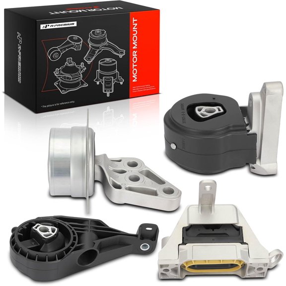 A-Premium 4PCS Engine Motor Mount and Transmission Mount Set Compatible with Buick Lacrosse 2010-2016 & Cadillac XTS 2013-2019, 3.0L 3.6L, AWD Automatic Transmission Naturally Aspirated
