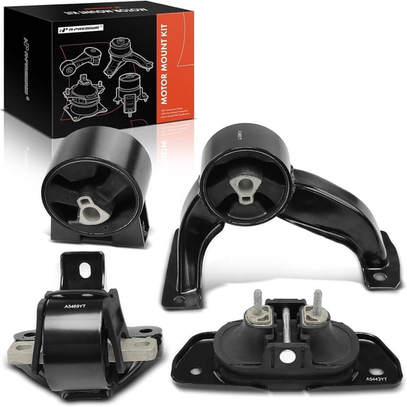 A-Premium 4PCS Engine Motor Mount and Transmission Mount Set Compatible with Chrysler 200 2011-2014, Sebring 2007-2010 & Dodge Avenger 2008-2012, 2.4L 2.7L 3.5L, Automatic Transmission