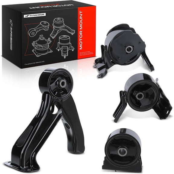 A-Premium 4PCS Engine Motor Mount and Transmission Mount Set Compatible with Jeep Compass, Patriot 2007-2017 & Dodge Caliber 2007-2008 & Mitsubishi Outlander Sport, RVR 2011-2014, L4 2.0L 2.4L