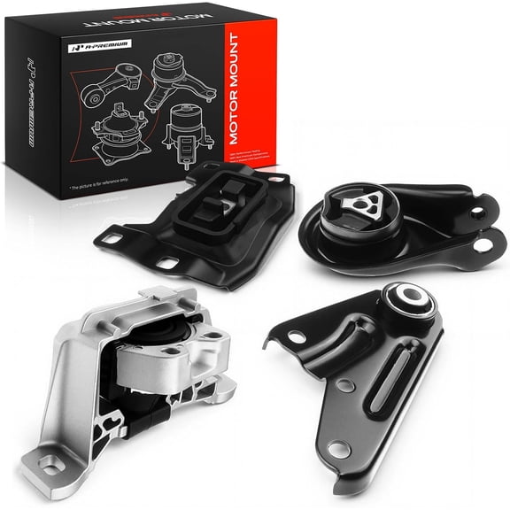 A-Premium 4PCS Engine Motor Mount Transmission Mount Set Compatible with Mazda 3 2004 2005 2006 2007 2008 2009 L4 2.0L, Petrol, with Torque Strut Mount