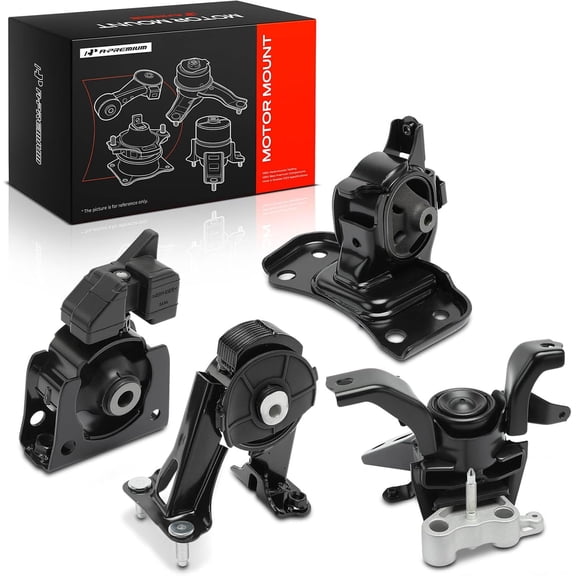 A-Premium Engine Motor Mount and Transmission Mount Kit Compatible with Toyota Prius 2010-2015, Prius Plug-in/Prius V 2012-2015 & Lexus CT200h 2011-2017, L4 1.8L, Automatic CVT Transmission, Set of 4