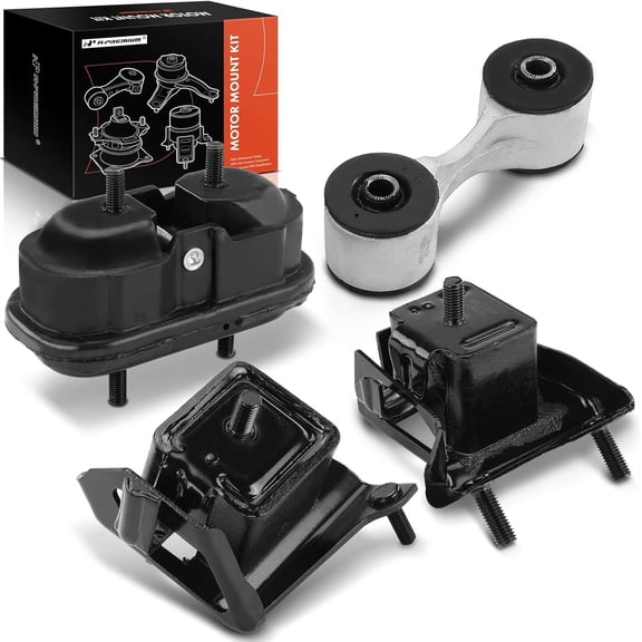 A-Premium 4PCS Engine Motor Mount Transmission Mount and Torque Strut Mount Kit Compatible with Chevrolet Celebrity & Buick Century, Skylark & Oldsmobile Silhouette & Pontiac 6000, Automatic Trans.