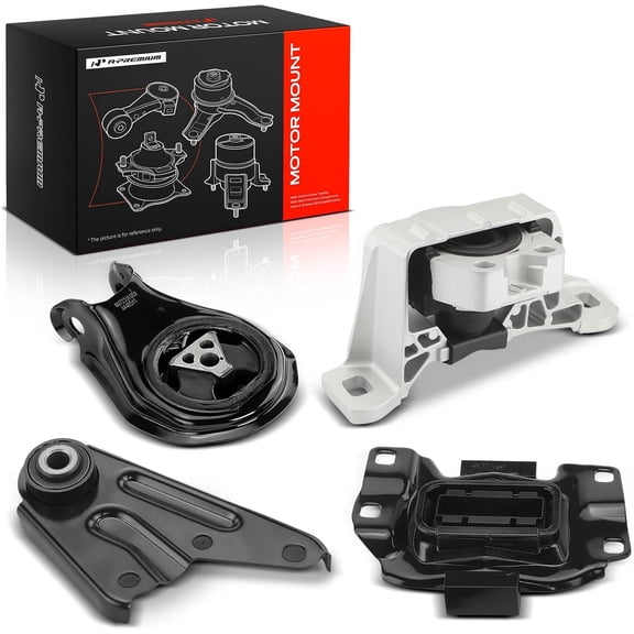 A-Premium 4PCS Engine Motor Mount, Transmission Mount and Torque Strut Mount Kit Compatible with Mazda 3 2010-2010 2.0L, Manual Transmission, Replace# BBN339040A