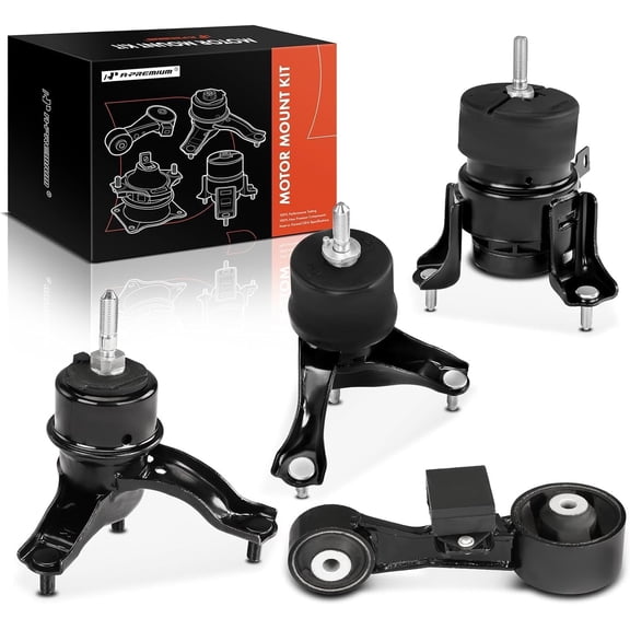 A-Premium 4PCS Engine Motor Mount and Transmission Mount and Torque Strut Mount Kit Compatible with Toyota Venza 2009-2016 2.7L, Automatic Transmission
