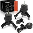 thumbnail image 1 of A-Premium 4PCS Engine Motor Mount and Transmission Mount and Torque Strut Mount Kit Compatible with Toyota Venza 2009-2016 3.5L, Automatic Transmission, Replace# 123630P070, 123720H090, 1 of 9