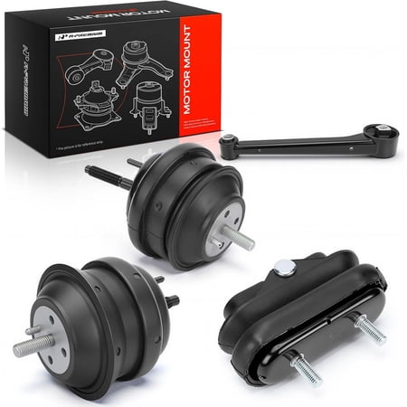 A-Premium 4PCS Engine Motor Mount Transmission Mount and Torque Strut Mount Set Compatible with Buick Lucerne & Cadillac DTS, 2006-2011, 4.6L, Automatic Transmission, Replace# 20760909, 20760908