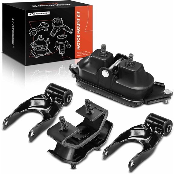 A-Premium 4PCS Engine Motor Mount Transmission Mount and Torque Strut Mount Set Compatible with Buick Terraza & Chevrolet Venture & Oldsmobile Silhouette & Pontiac Aztek, Automatic Transmission, AWD