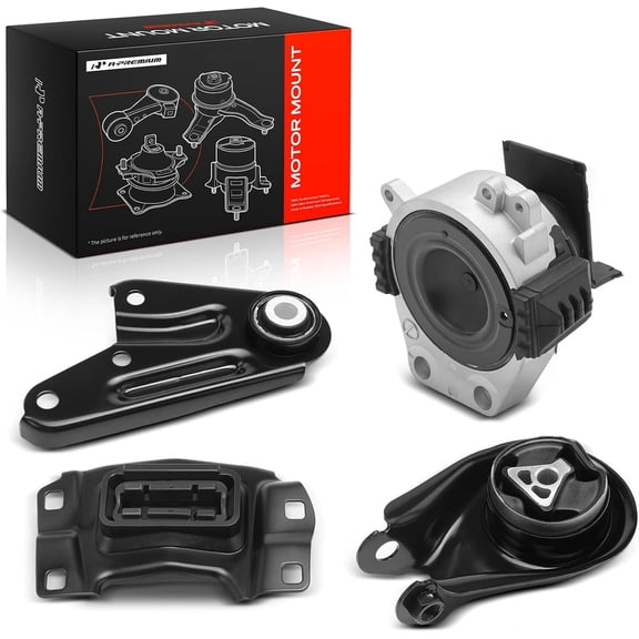 A-Premium 4PCS Engine Motor Mount Transmission Mount Torque Strut Mount Set Compatible with Mazda 3, 3 Sport, 2010 2011 2012 2013, 2.5L, Automatic Transmission, Hydraulic