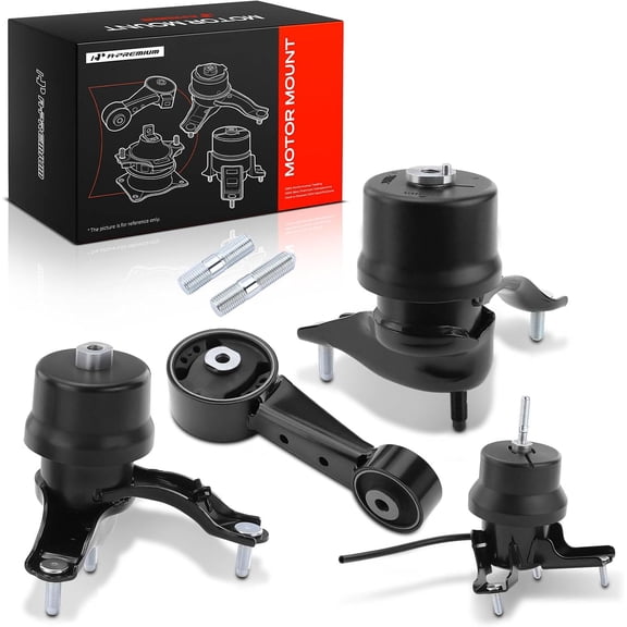 A-Premium 4PCS Engine Motor Mount Transmission Mount and Torque Strut Mount Set Compatible with Toyota Camry 2007-2017, Avalon 2008-2012 3.5L, Automatic Transmission