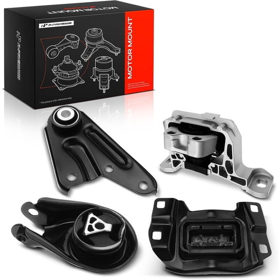 A-Premium 4PCS Engine Motor Mount Transmission Mount Torque Strut Mount Set Compatible with Mazda 3, 2010, L4 2.0L, DOHC, Automatic Transmission