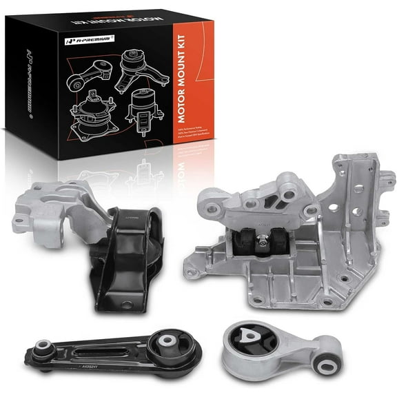 A-Premium 4PCS Engine Motor Mount Transmission Mount and Torque Strut Mount Set Compatible with Nissan Rogue 2008-2013, Rogue Select 2014-2015, 2.5L, AWD, Automatic Transmission