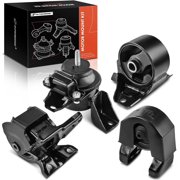 A-Premium 4PCS Engine Motor Mount and Transmission Mount Set Compatible with Hyundai Sonata 2006 2007 2008 L4 2.4L, Replace# 218103K850 219103L060