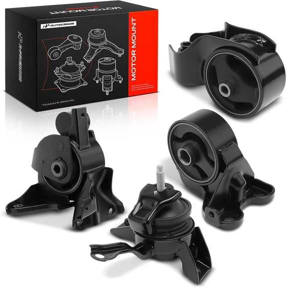 A-Premium 4PCS Engine Motor Mount and Transmission Mount Set Compatible with Kia Spectra 2004-2009, Spectra5 2005-2009, L4 2.0L, Manual Transmission