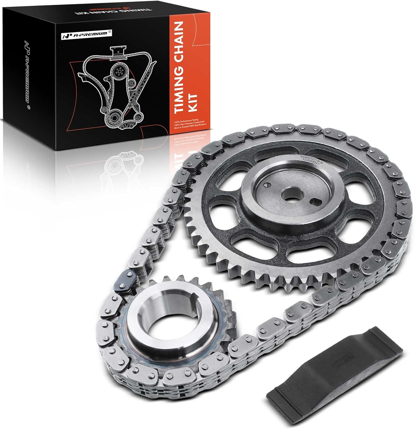 ECCPP Timing Chain Kit For 1999-2006 Jeep Grand Cherokee & Wrangler 4.0L OHV L6 - Direct Replacement