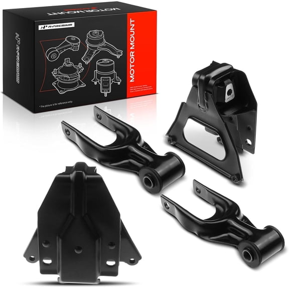 A-Premium 4PCS Front Left Right Engine Motor Mount Torque Strut Mount Set Compatible with Chevrolet Impala Monte Carlo & Buick Allure LaCrosse Regal & Oldsmobile Intrigue & Pontiac Grand Prix,V6 3.8L
