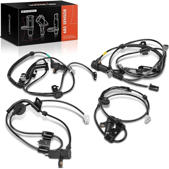 A-Premium 4PCS Front & Rear ABS Wheel Speed Sensor Compatible with Kia Models - Spectra5 2007 2008 2009