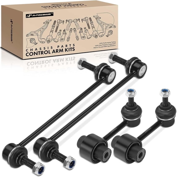 A-Premium 4Pc Complete Front Rear Sway Bar Links Kit Stabilizer Links Compatible with Subaru BRZ 2013-2019 Toyota 86 2017-2019 Scion FR-S 2013-2016# K750668 K750486