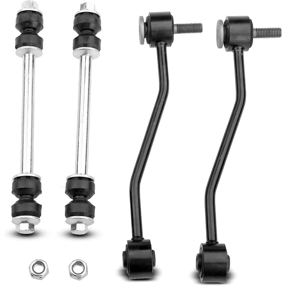 A-Premium 4Pcs Front Rear Sway Bar Link Stabilizer Link Kit Compatible with Ford Explorer Sport Trac 2001-2005 Replace# 3L2Z5K484AA, 3L3Z5K484AA