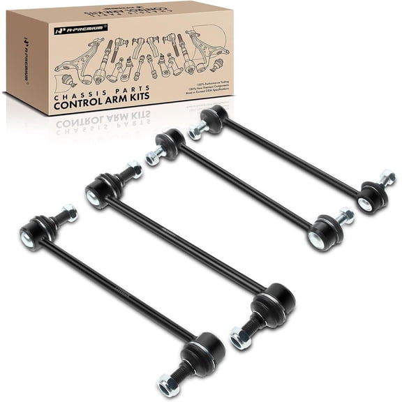A-Premium 4Pcs Front Rear Sway Bar Link Stabilizer Link Kit Compatible with Toyota Camry Highlander Solara Venza Lexus RX330 RX350 RX400h ES300 ES330
