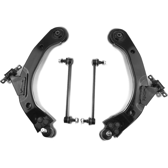 A-Premium 4Pcs Front Suspension Kit Lower Control Arm and Ball Joint Assembly Sway Bar Link Stabilizer Link Compatible with Chevrolet Cobalt 2005-2008 HHR 2008-2010 Pontiac Pursuit 2005-2006