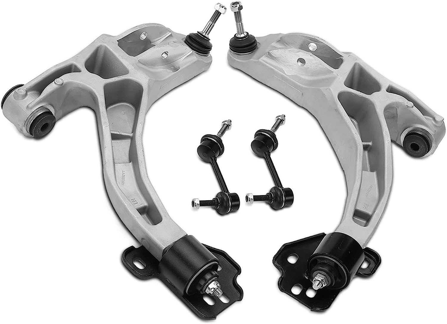 A-Premium 4Pcs Front Suspension Kit Lower Control Arm and Ball Joint Assembly Sway Bar Link Stabilizer link Compatible with Volkswagen Passat 2006-201 Control Arm A-Premium 4Pcs Front Suspension Kit, Upper \u0026 Lower