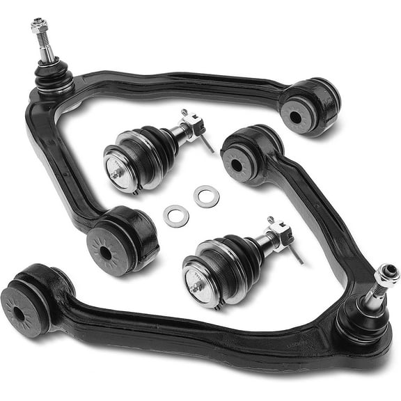 A-Premium 4Pcs Front Suspension Kit Upper Control Arm Ball Joint Compatible with Chevrolet Silverado 1500 Tahoe Express 1500 2500 Suburban 1500 Avalanche GMC Sierra Yukon Savana Cadillac Escalade