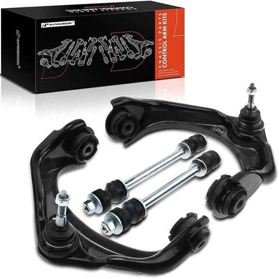 A-Premium 4Pcs Front Suspension Kit Upper Control Arm Ball Joint Sway Bar Link Compatible with Ford Explorer Sport Trac 07-10 Explorer Mercury Mountaineer 06-10