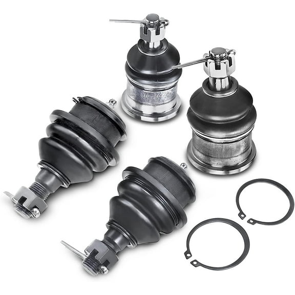 A-Premium 4Pcs Front Upper Lower Ball Joints Compatible with Ford F-150 97-03 F-250 97-99 F-150 Heritage 04 Expedition 97-02 Lincoln Navigator 98-02 Blackwood 02