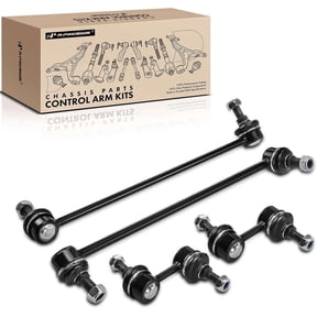 A-Premium 4Pcs Front and Rear Sway Bar Link Stabilizer Link Kit Compatible with Kia Sedona 2006-2012 2014 & Hyundai Entourage 2007-2009