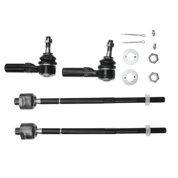 A-Premium 4Pcs Inner Outer Tie Rod End Kit Compatible with Buick LeSabre Lucerne Park Avenue Riviera Cadillac DeVille DTS Seville Oldsmobile Pontiac Fits select: 2000-2005 BUICK LESABRE CUSTOM