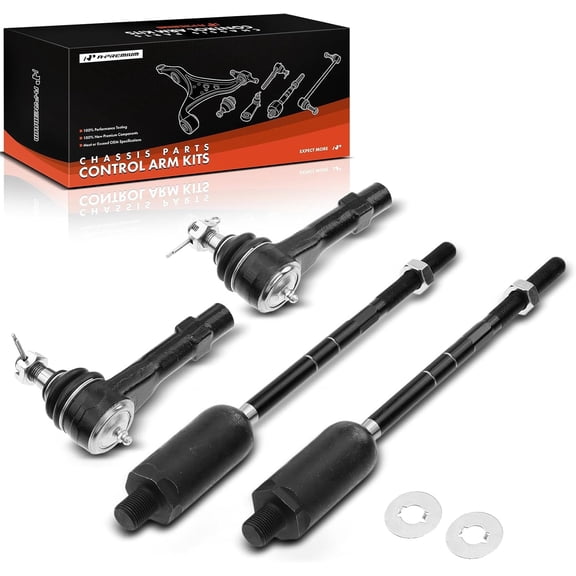 A-Premium 4Pcs Inner Outer Tie Rod End Kit Compatible with Ford Explorer Mercury Mountaineer 2002-2003 4.0L