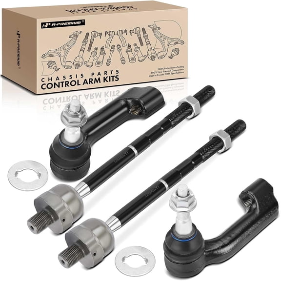 A-Premium 4Pcs Inner Outer Tie Rod End Kit Compatible with Ford F-150 2009-2014 Expedition Lincoln Navigator 2007-2014