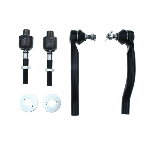 A-Premium 4Pcs Left and Right Inner Outer Steering Tie Rod End Assembly Compatible with Honda Accord 2008-2012
