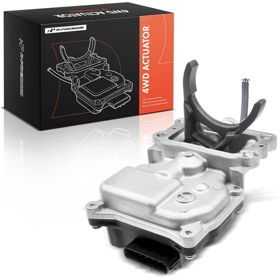A-Premium 4WD Differential Vacuum Actuator Compatible with Toyota 4Runner 2005-2009 FJ Cruiser 2007-2014 Tacoma 2005-2019 Front