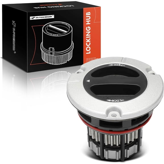 A-Premium 4WD Manual Locking Hub Actuator Compatible with Ford F-250 Super Duty, F-350 Super Duty, F-450 Super Duty, F-550 Super Duty, 2005-2020, Front Driver or Passenger Side
