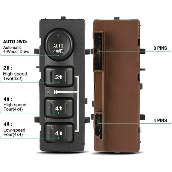 Chevrolet Silverado Transfer Case Switch