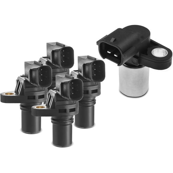 A-Premium 5-PC Engine Camshaft Crankshaft Position Sensor Compatible with Subaru Outback 2005-2009, Forester 2004-2013, Impreza 2004-2012, Legacy 2005-2009, Baja 2004-2006 & Saab 9-2X 2006, 2.0L 2.5L