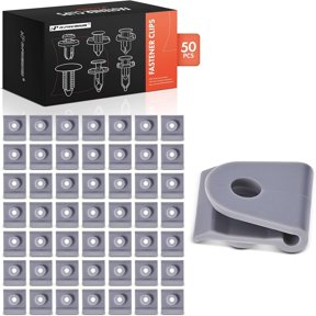 A-Premium 50-Pack Bumper Cover Nut Car Retainer Fastener Push Pin Clips Compatible with Mazda CX-5 2013-2016 3 6 CX-9 5 MX-5 Miata CX-3 CX-7 2 RX-8 RX-7 Protege Millenia MPV Protege5 626 929