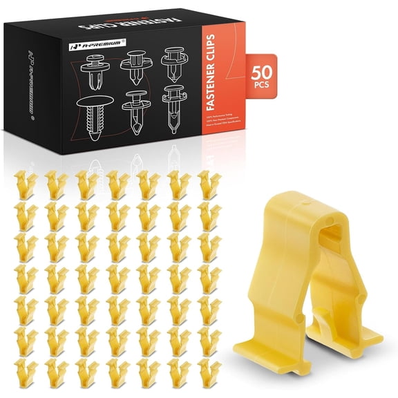 A-Premium 50 PCS Front Bumper Fender Retainer Clips Compatible with Honda CR-V 2012-2023, Pilot 2016-2022, HR-V 2016-2023, Ridgeline 2017-2023, Passport 2019-2023 & Acura MDX 2022-2023