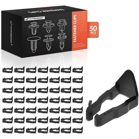 A-Premium 50 PCS Fuel Line Retainer Clips Compatible with Ford F-150, Explorer, Mustang, Taurus, Expedition, E-150 Econoline, Ranger, Bronco Sport & Lincoln Continental, Town Car & Mercury Capri