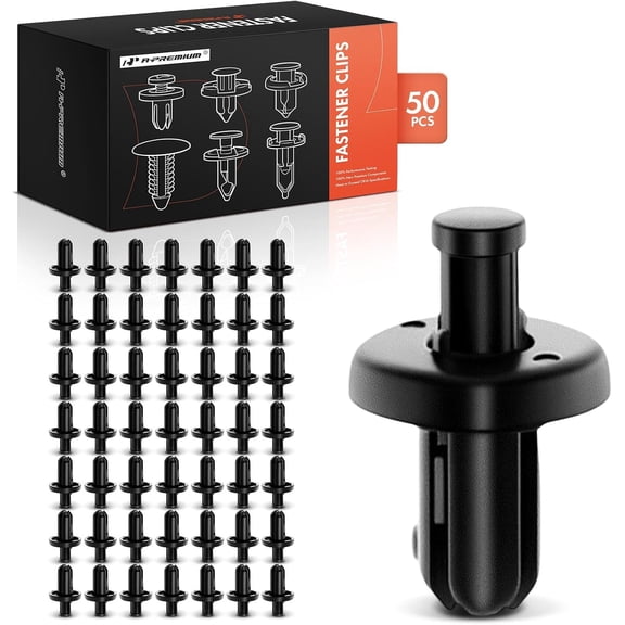 A-Premium 50 PCS Plastic Bumper Cover Car Retainer Fastener Push Pin Clip Compatible with Subaru Outback 2015-2019 Forester 2009-2013 Impreza 2008-2016 Crosstrek Legacy XV Crosstrek BRZ WRX - for 5mm
