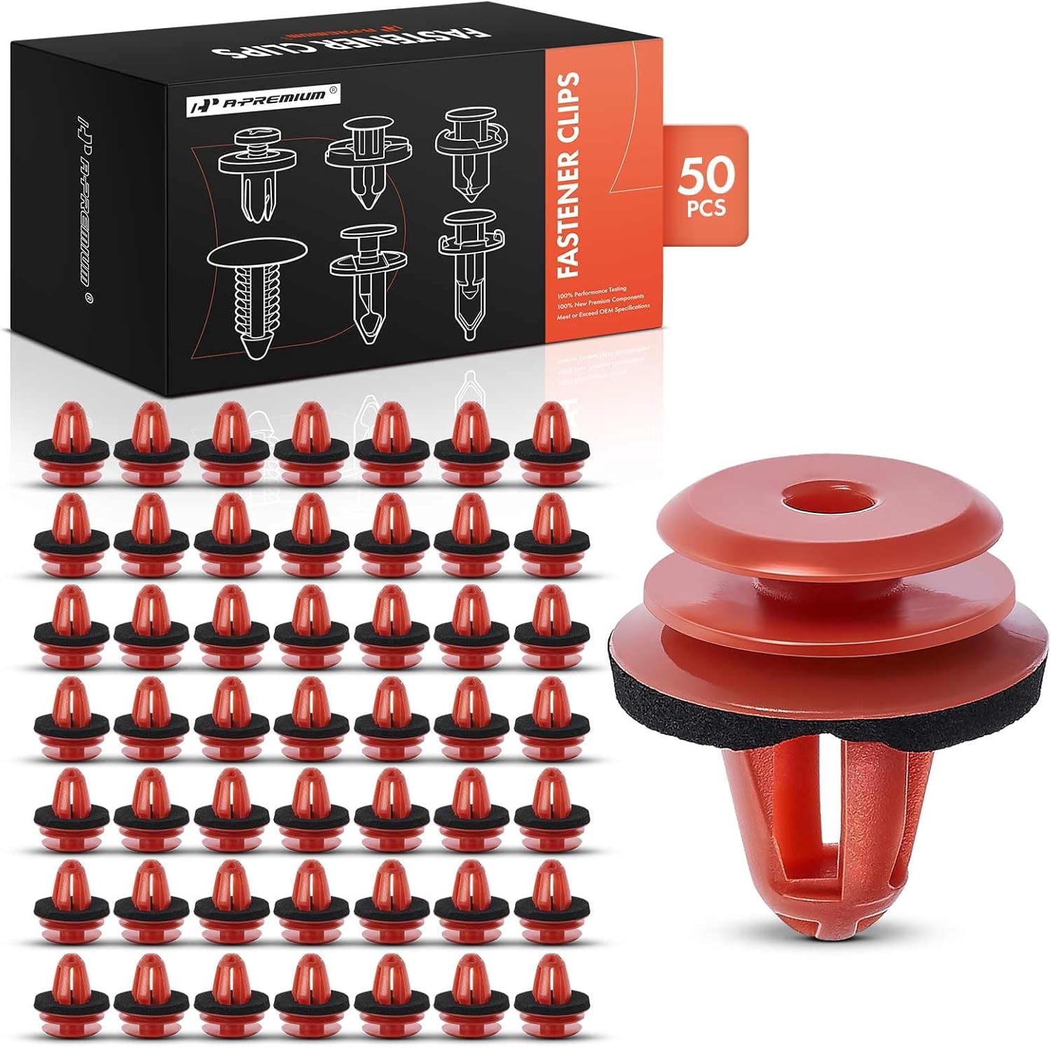 A-Premium 50 PCS Retainer Clip Fasteners Compatible with BMW 3-Series ...