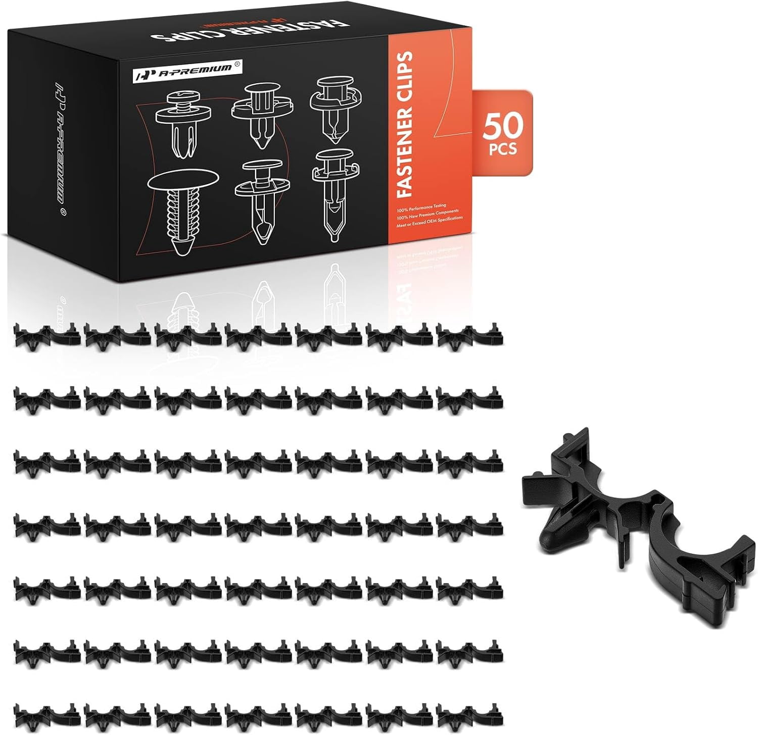 A-Premium 50 PCS Retainer Clip Fasteners Compatible with Chevrolet ...