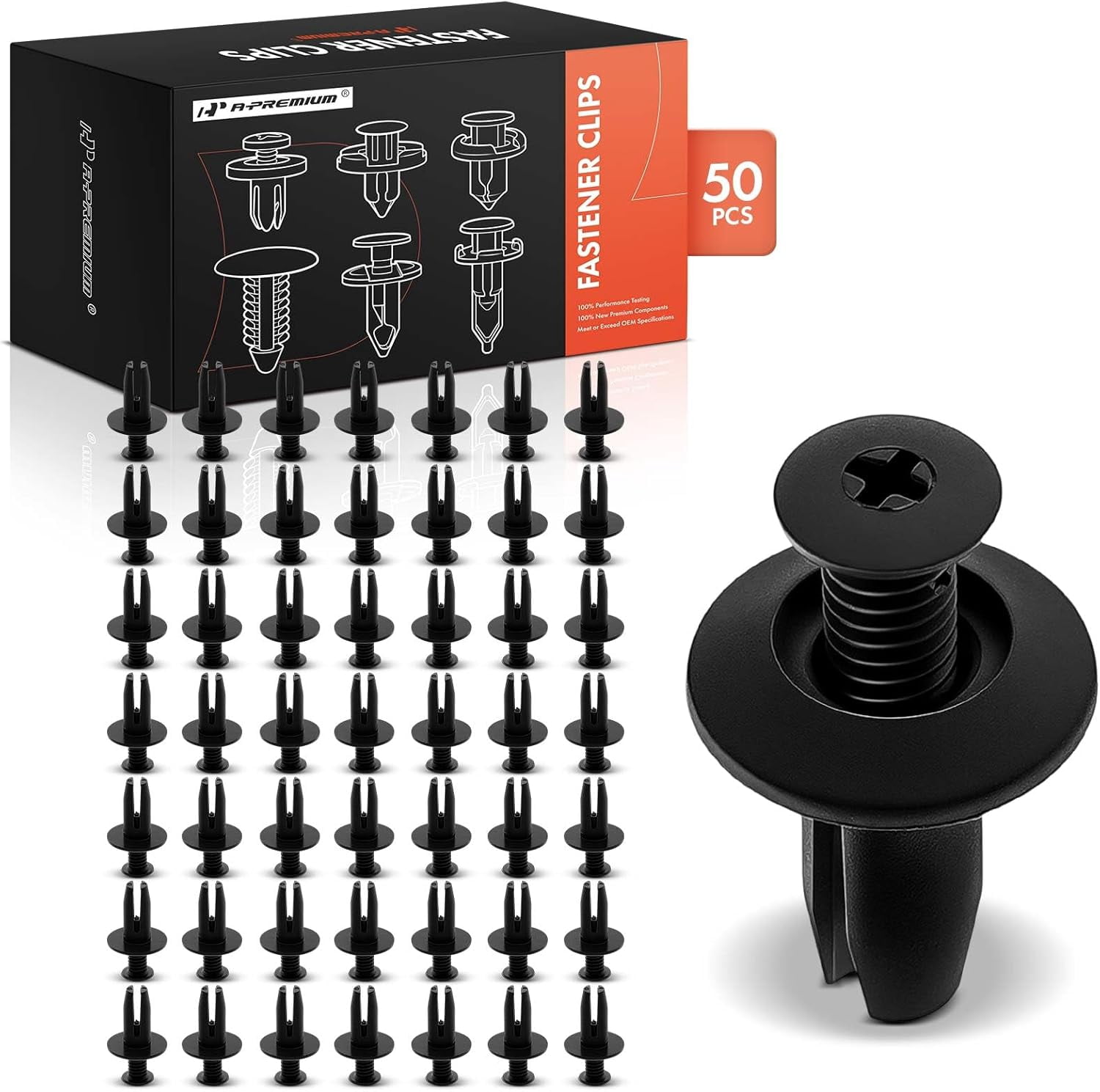 A-Premium 50 PCS Retainer Clip Fasteners Compatible with Ford Explorer ...