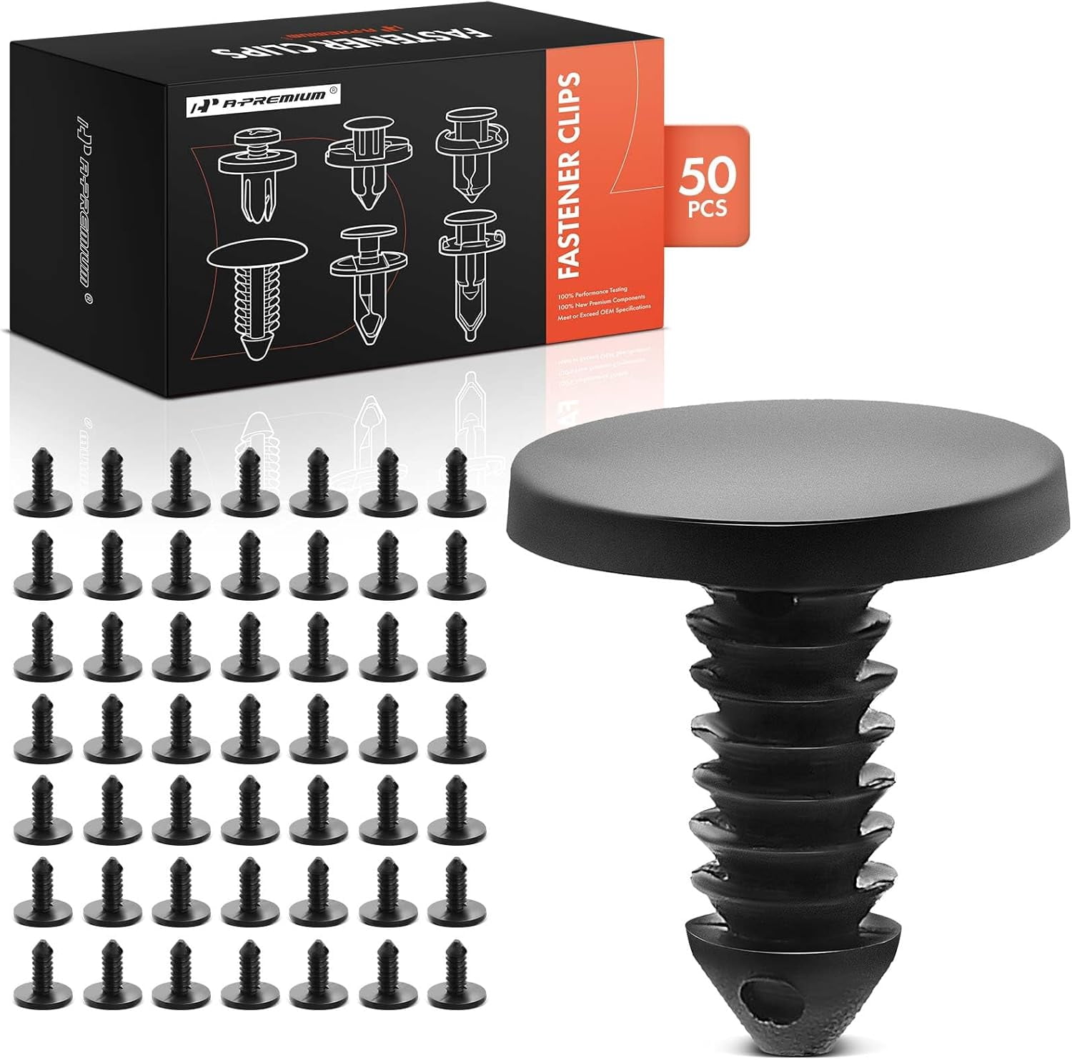 A-Premium 50 PCS Retainer Clip Fasteners Compatible with GM Models ...