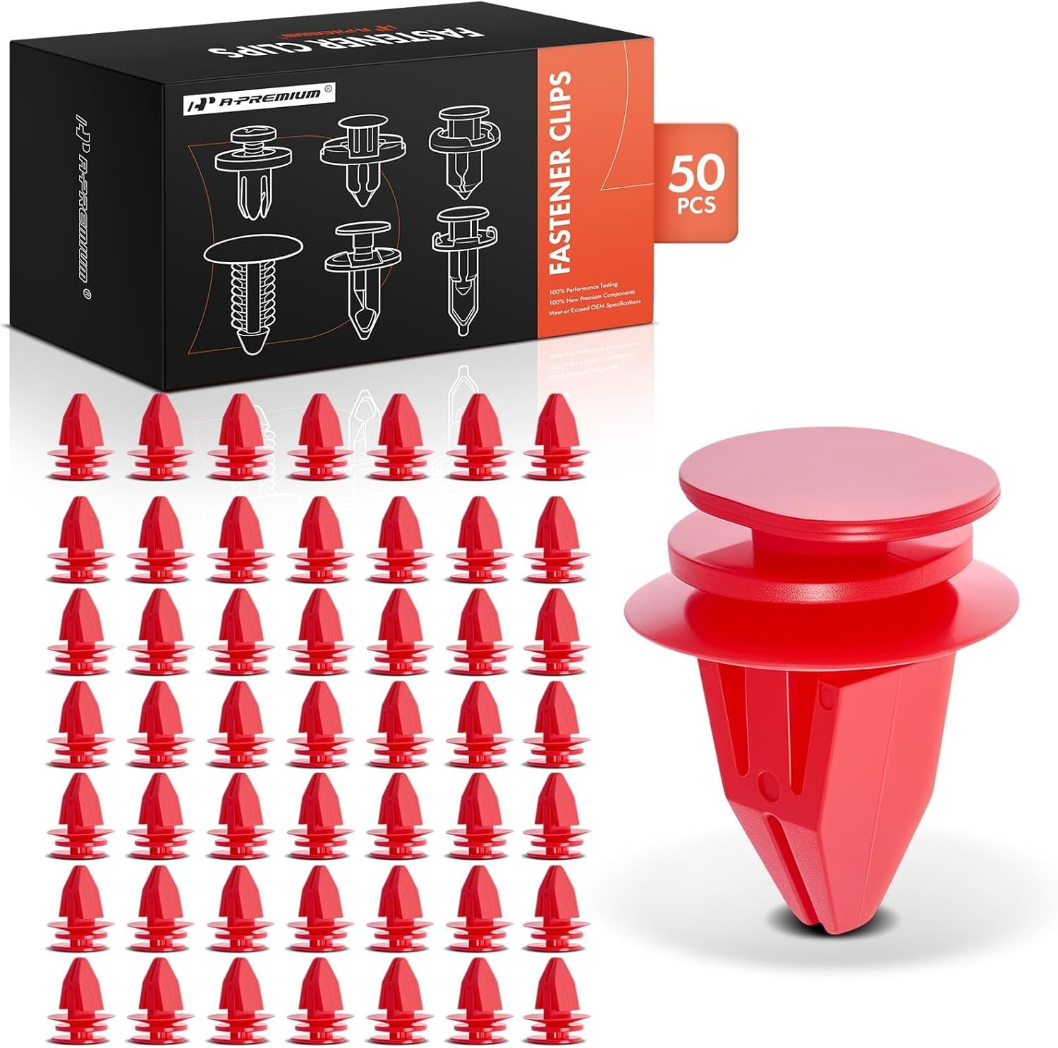 A-Premium 50 PCS Rocker Panel Moulding Clips Fastener Compatible with ...