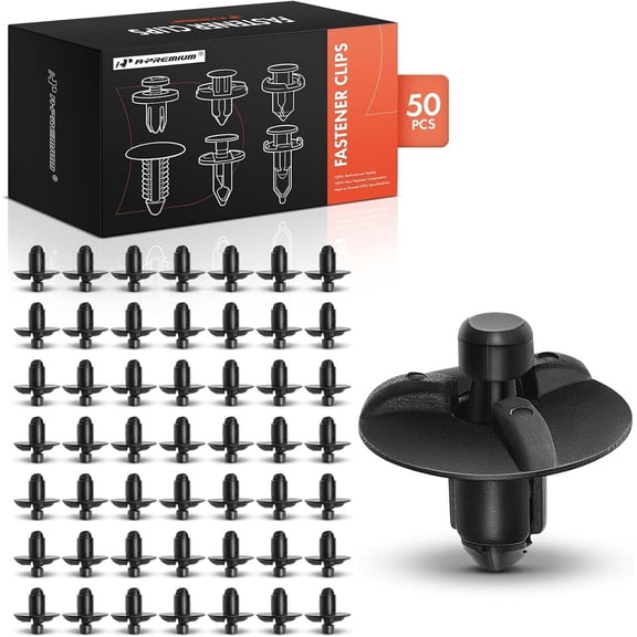 A-Premium 50 PCS Front Inner Structure Car Retainer Fastener Push Pin Clips Compatible with Toyota Highlander Lexus ES350 GS450h GS300 GS350 GS430 GS460 IS250 IS350 LS600h RX350 - for 7mm
