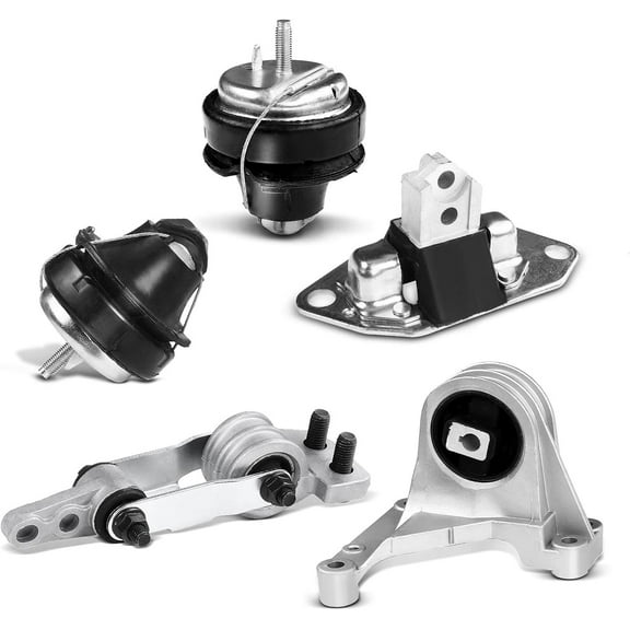 A-Premium 5PCS Engine Motor Mount and Torque Strut Mount Set Compatible with Volvo XC90 2003-2006, S60 2001-2004, XC70 2003-2005, V70 2001-2003, Replace# 30748811, 30680770